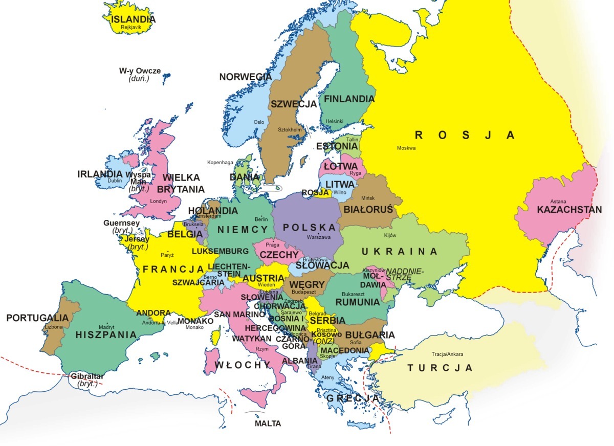 Stolice I Panstwa Europy Quiz Kraje I Stolice Europy Test - Margaret Wiegel™. Mar 2023